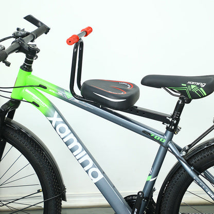 adjustable padded child bicycle passenger seat with safety armrest Bowlift