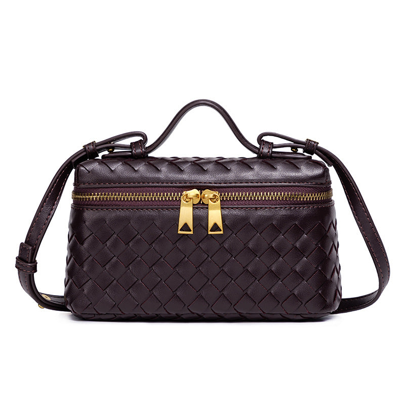 Luxury Woven Crossbody Handbag Acalora
