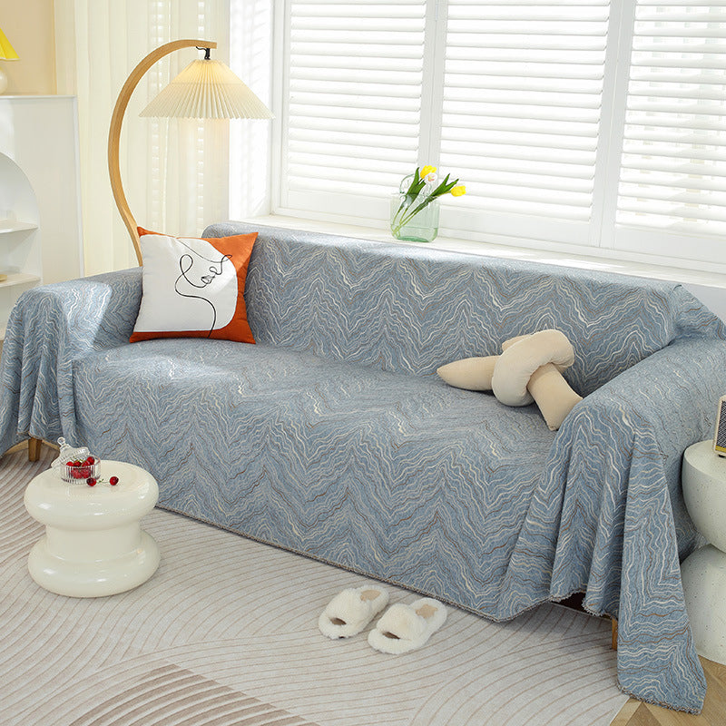 Elegant Textured Sofa Cover