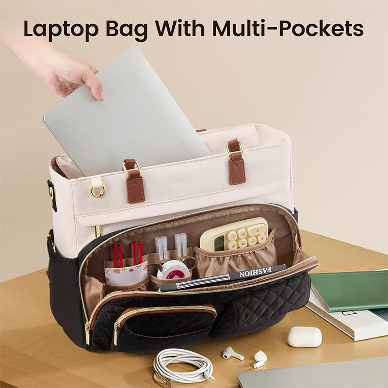Multi-Functional Quilted Utility Tote Acalora