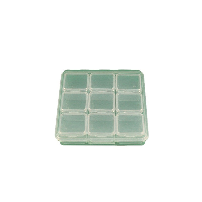 9-Compartment Clear Storage Organizer Acalora