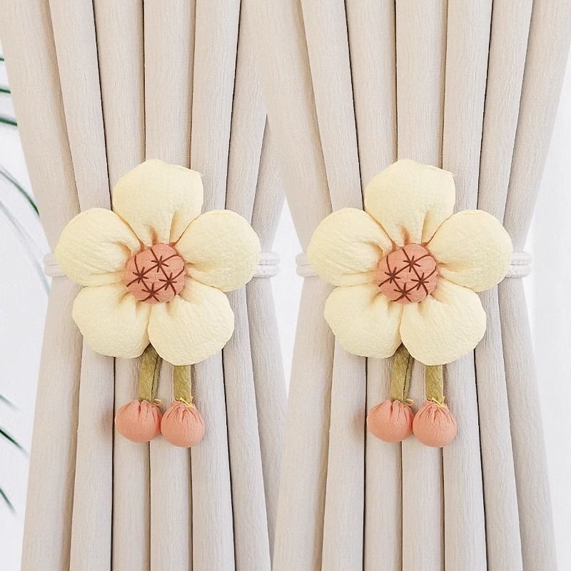 Decorative curtain flower clips Acalora