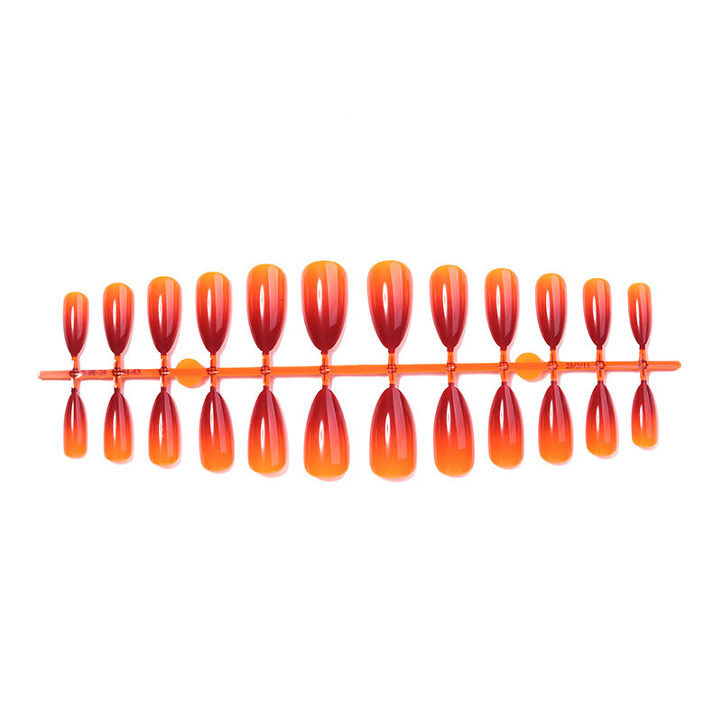 Ombre Stiletto Press-On Nails Set Acalora