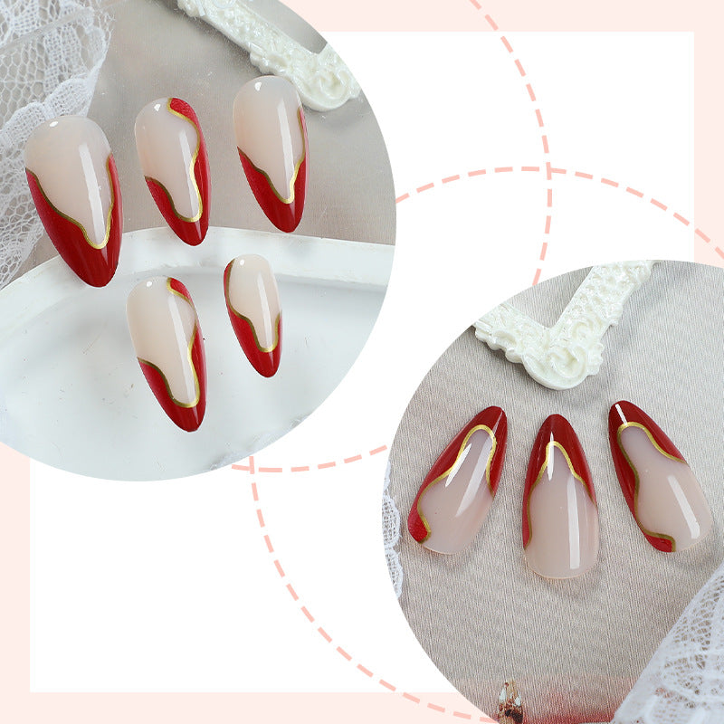 Artisan Decorative Press-On Nail Set Acalora