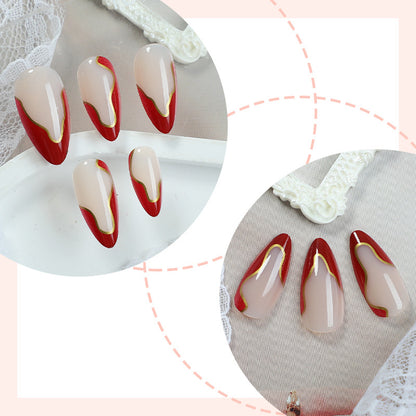 Artisan Decorative Press-On Nail Set Acalora
