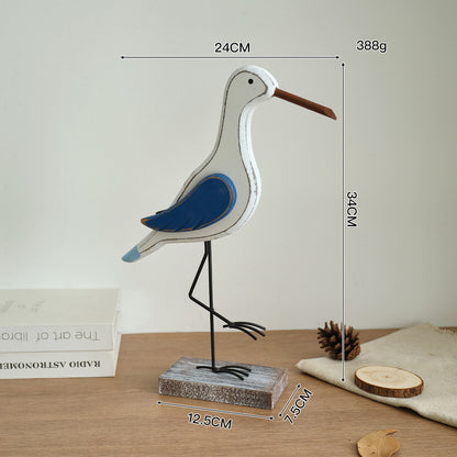 Decorative Stork Statue Accent