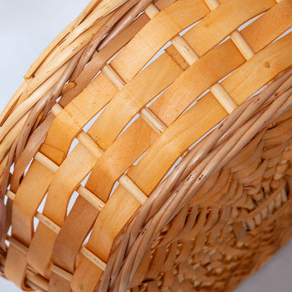 Handcrafted Woven Storage Baskets Set Acalora