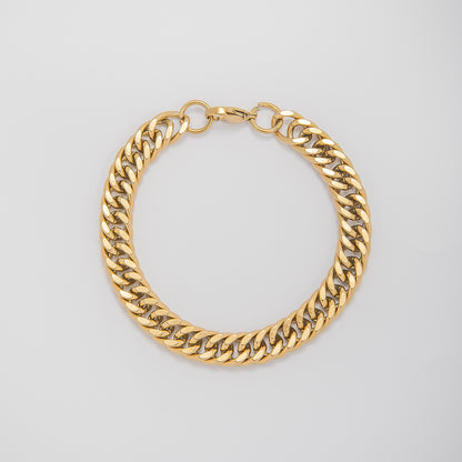 Heavyweight Curb Link Chain Bracelet Acalora