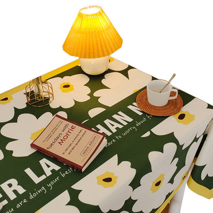 Checkered Pattern Dining Table Cloth