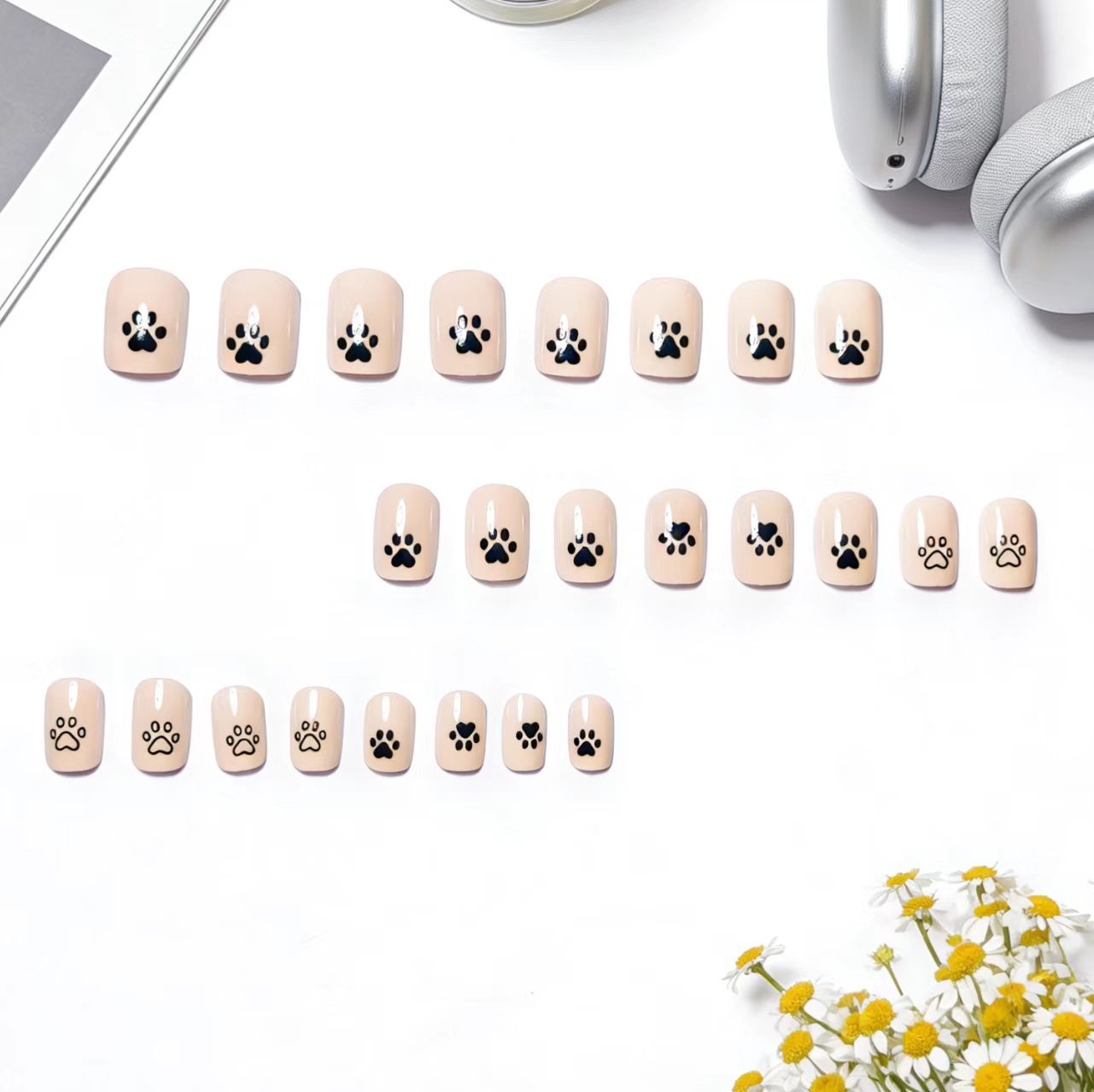 Playful Pet-Themed Nail Art Acalora