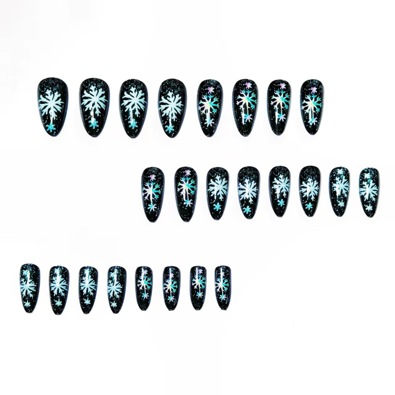 Creative Snowflake Nail Art Acalora