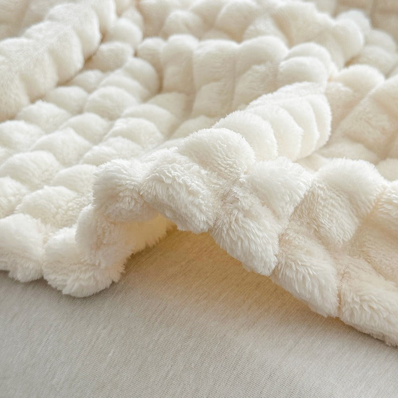 Ridge Textured Throw Blanket