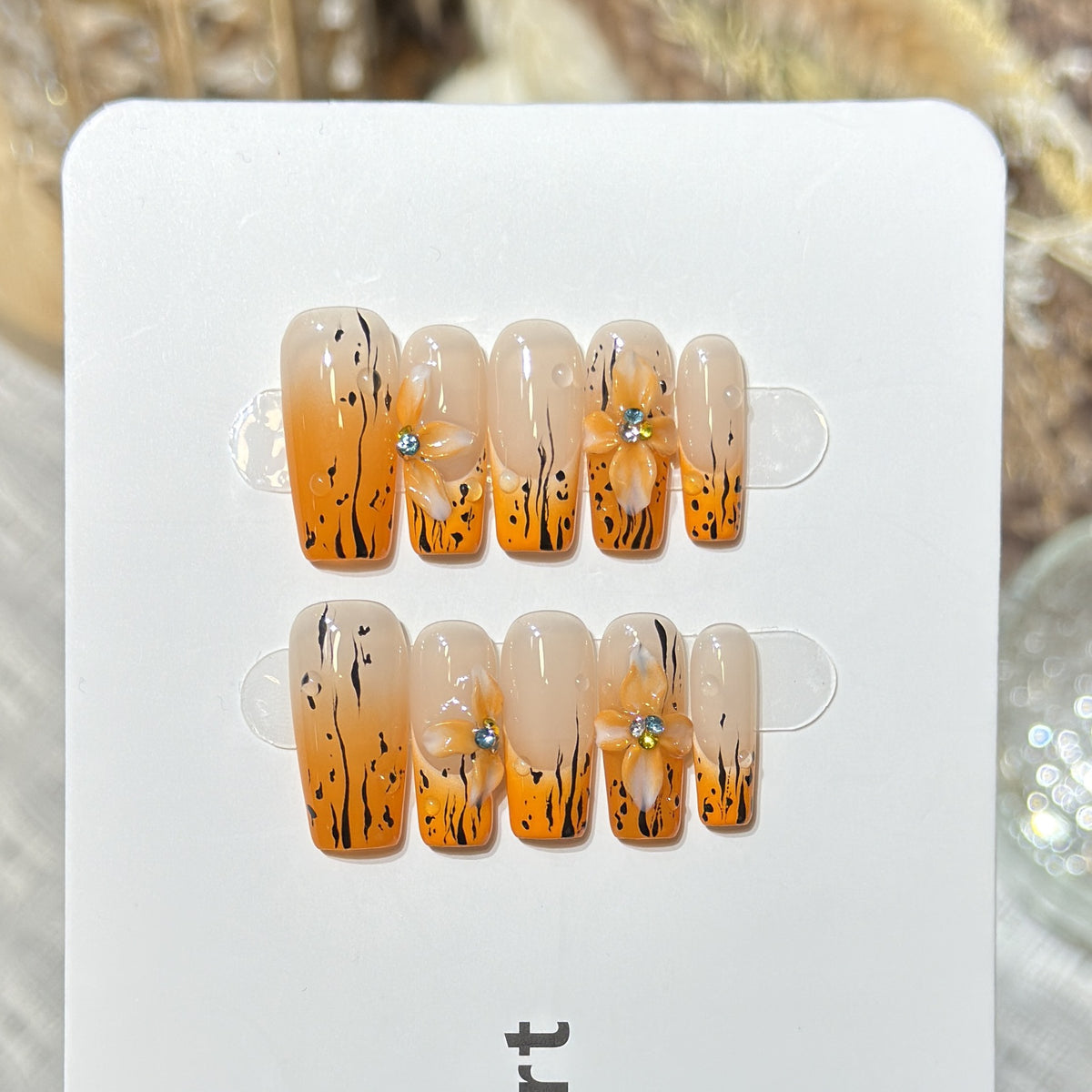 Reusable Press-On Nail Set Acalora