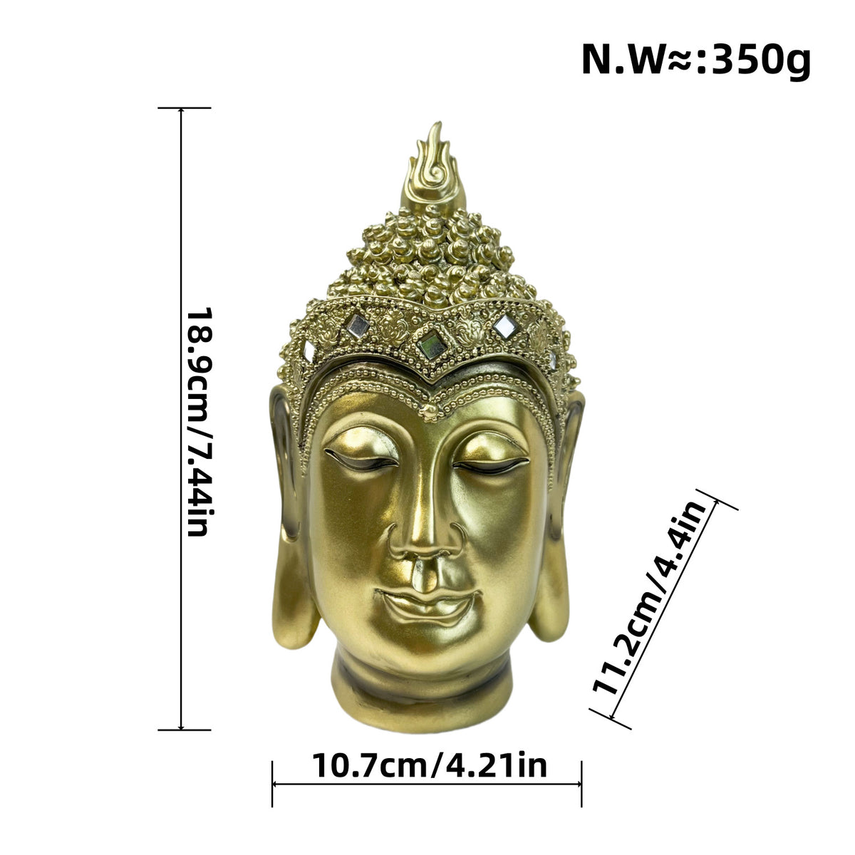 Decorative Buddha Statue Acalora