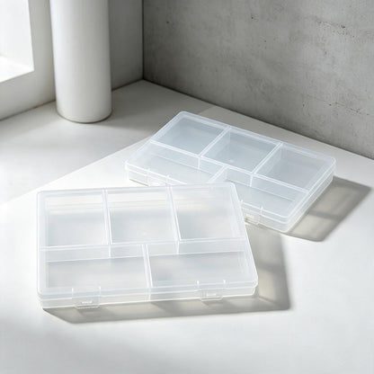 Multi-Compartment Storage Organizer Box Acalora