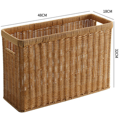 Ladies Elegant Laundry Basket made of Woven Material Bowlift