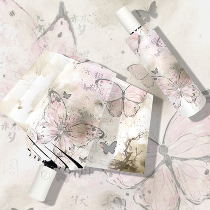 Ladies' Automatic Umbrella with Butterfly Design Karnz