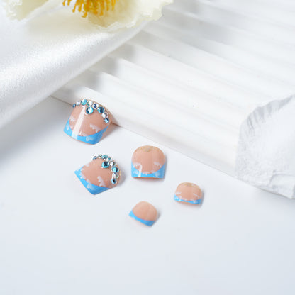 Artistic Gel Press-On Nail Set Acalora