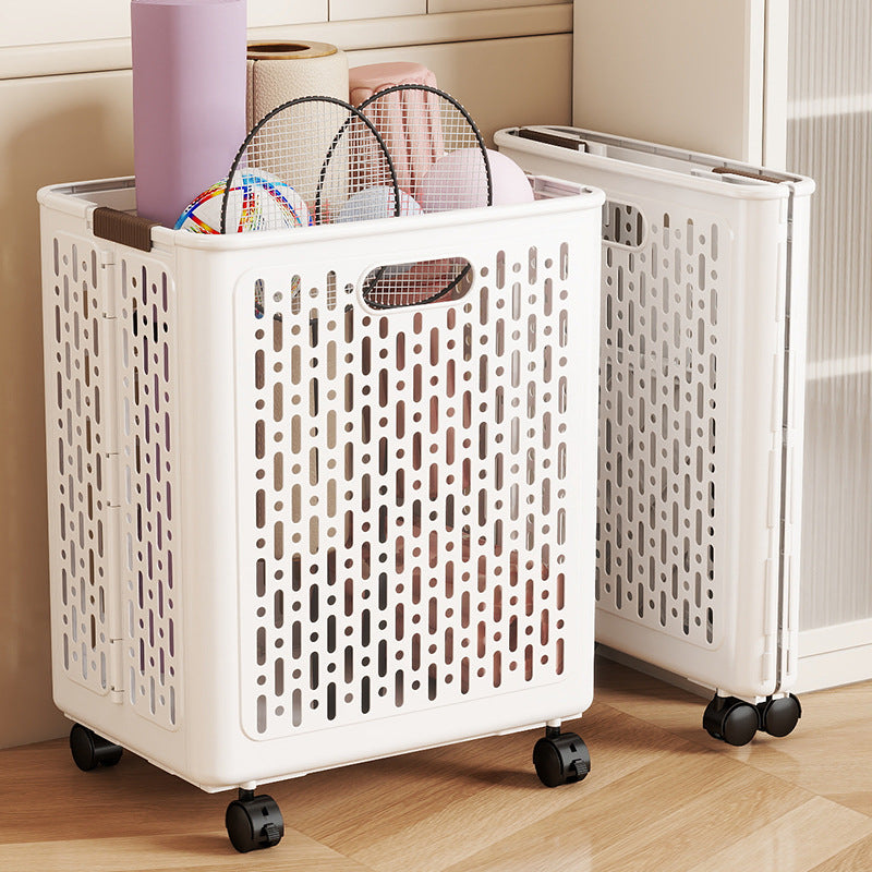 Rolling Laundry Basket Acalora