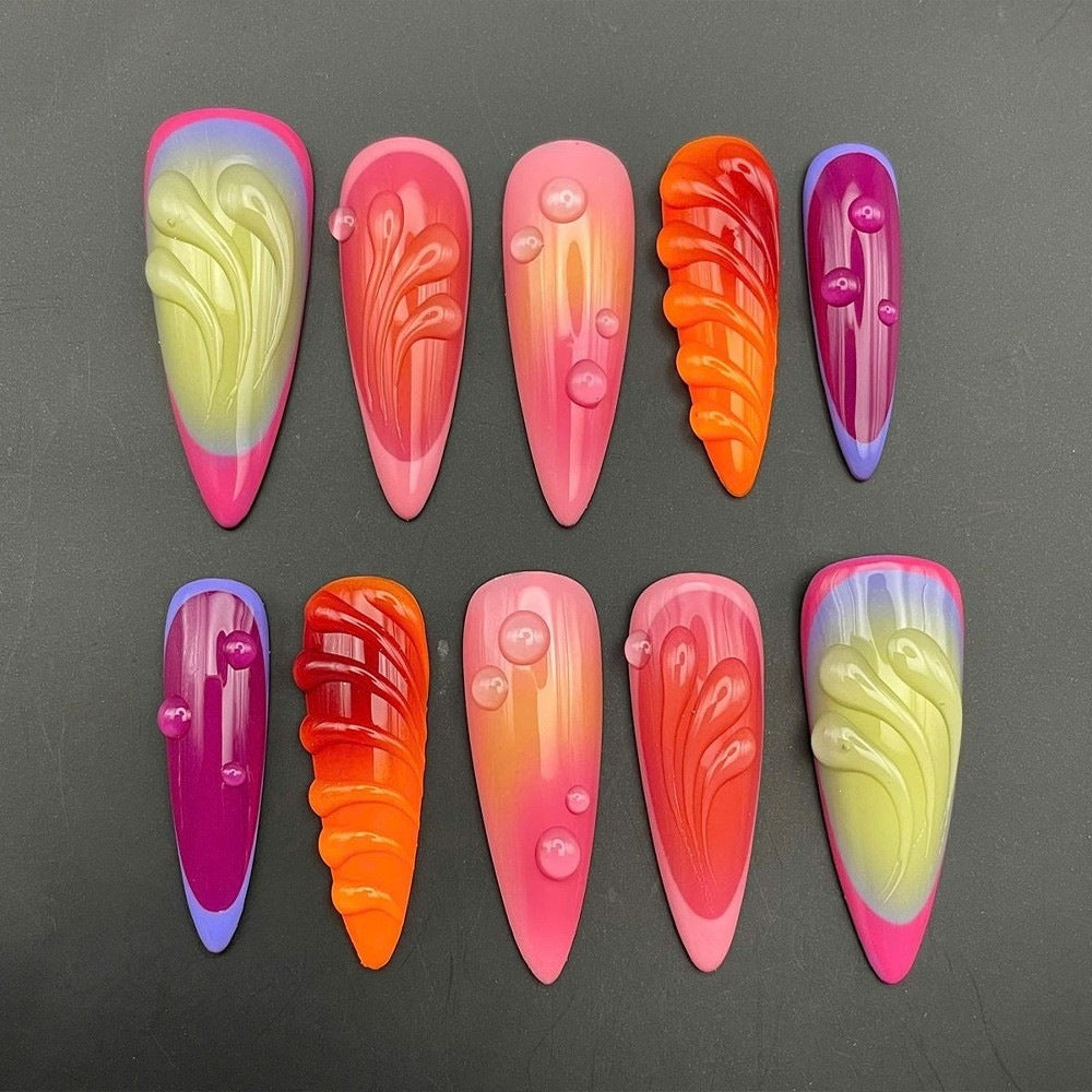 Art nail set Acalora