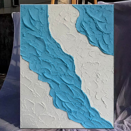 Textured Abstract Canvas Art