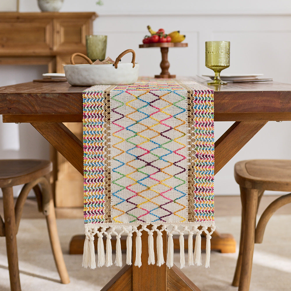Elegant Textured Table Runner