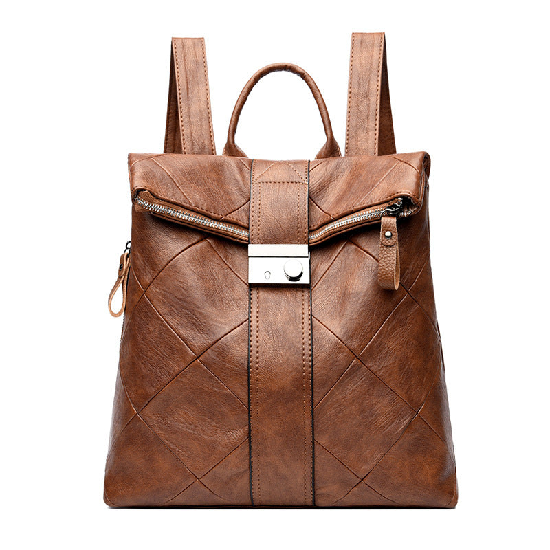 Chic Textured Backpack Acalora