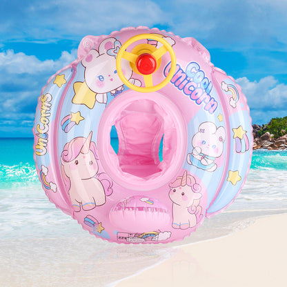 Women's Inflatable Swim Ring with Safety Control Brehn