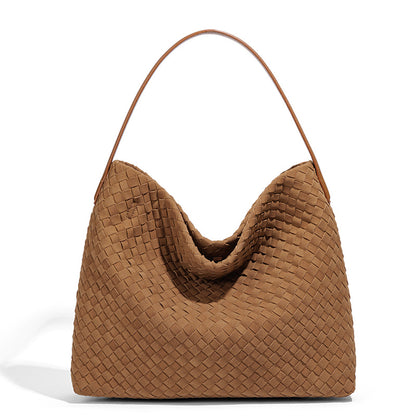 Oversized Woven Hobo Bag Acalora