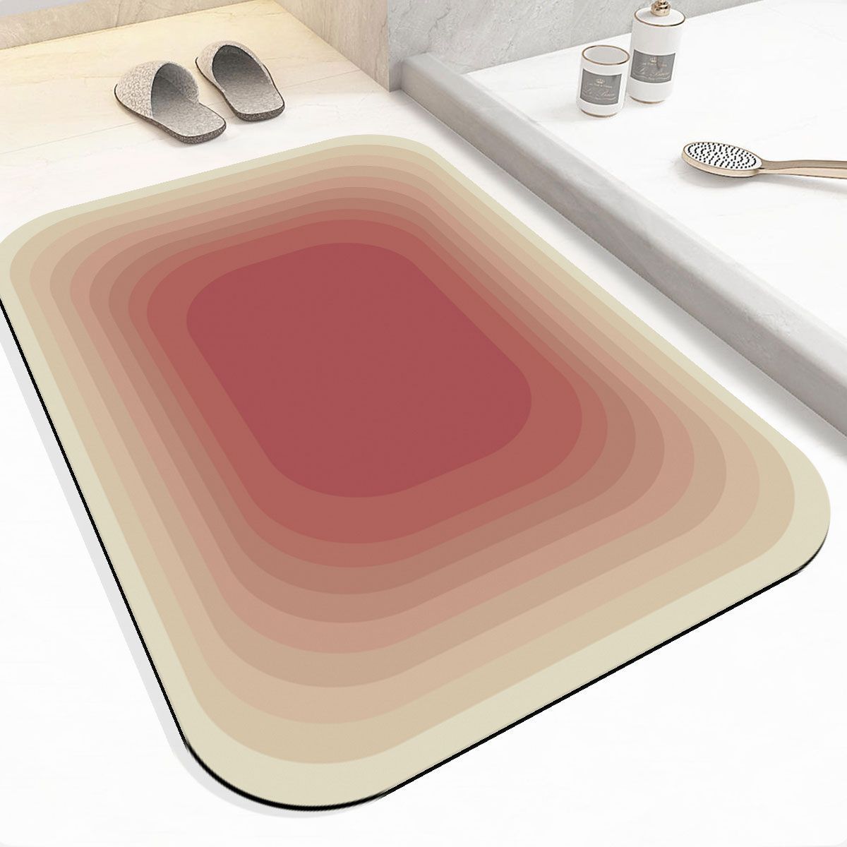 Stylish Gradient Bath Mat