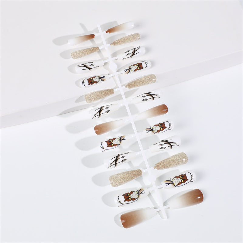 Creative animal design artificial nails Acalora