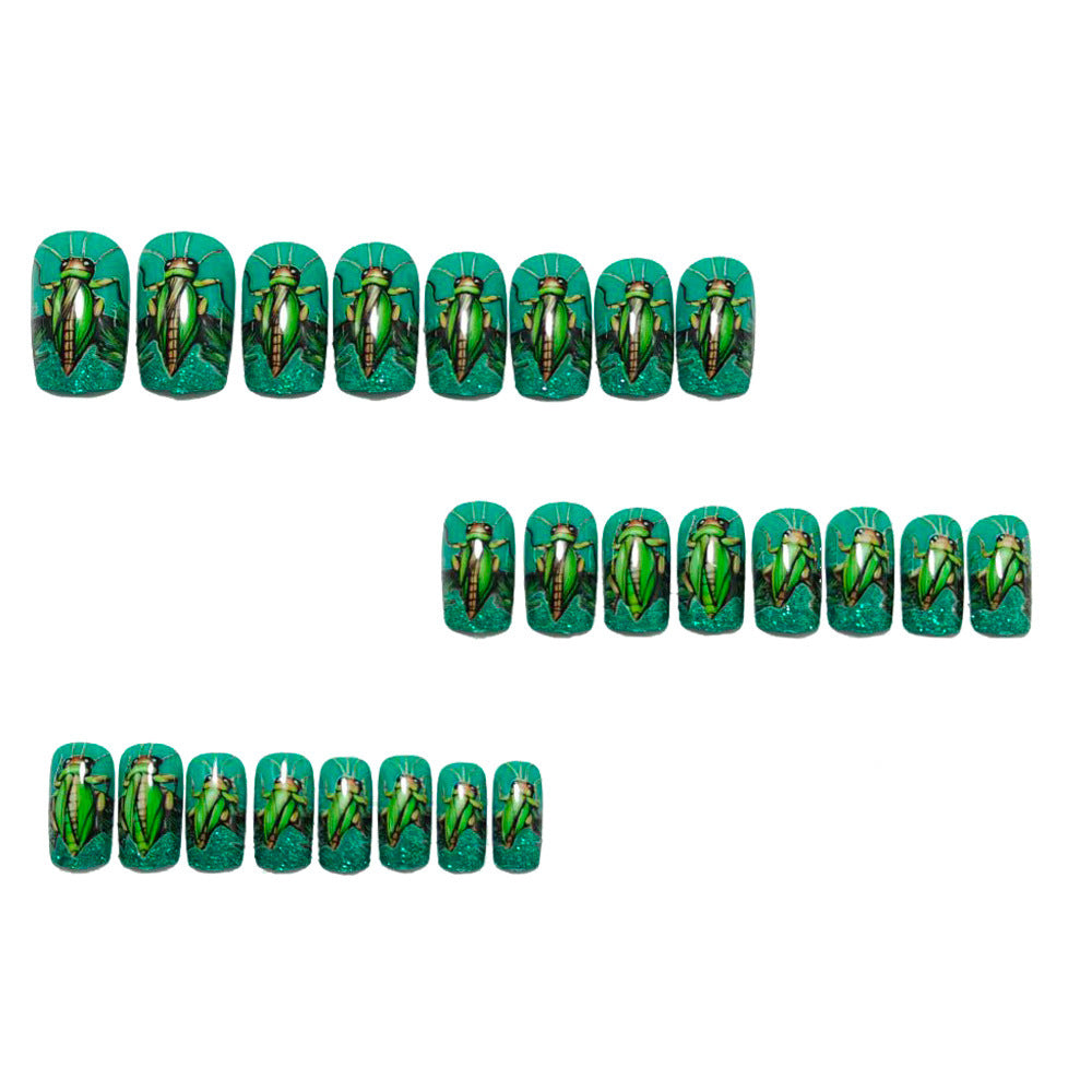 Artificial nails with creative grilling design Acalora