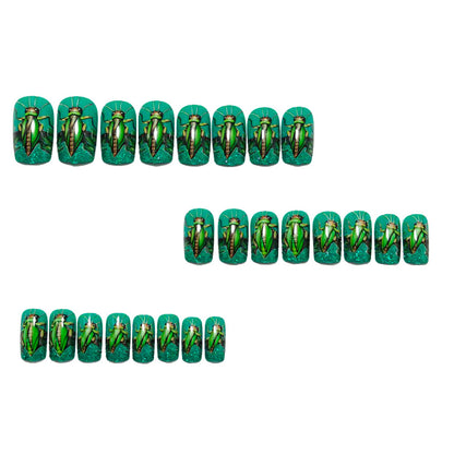 Artificial nails with creative grilling design Acalora