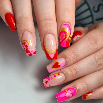 Artificial nails for creative Nail Art Acalora