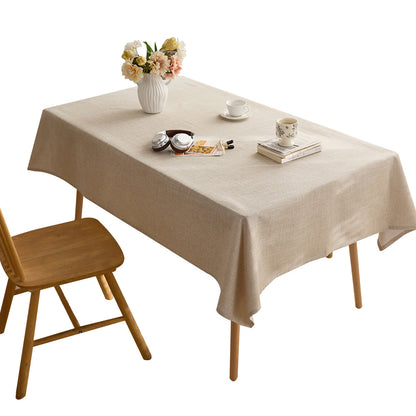 Elegant Textured Fabric Tablecloth