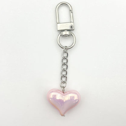 Heart-Shaped Keychain Charm Acalora