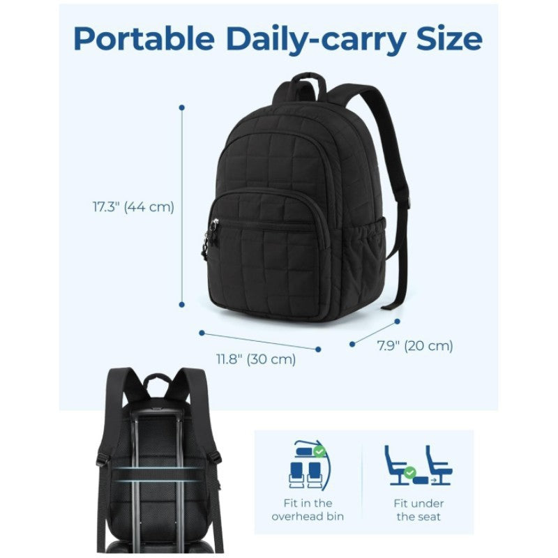 Unisex spacious backpack with insulated compartments and ergonomic carrying system Bowlift