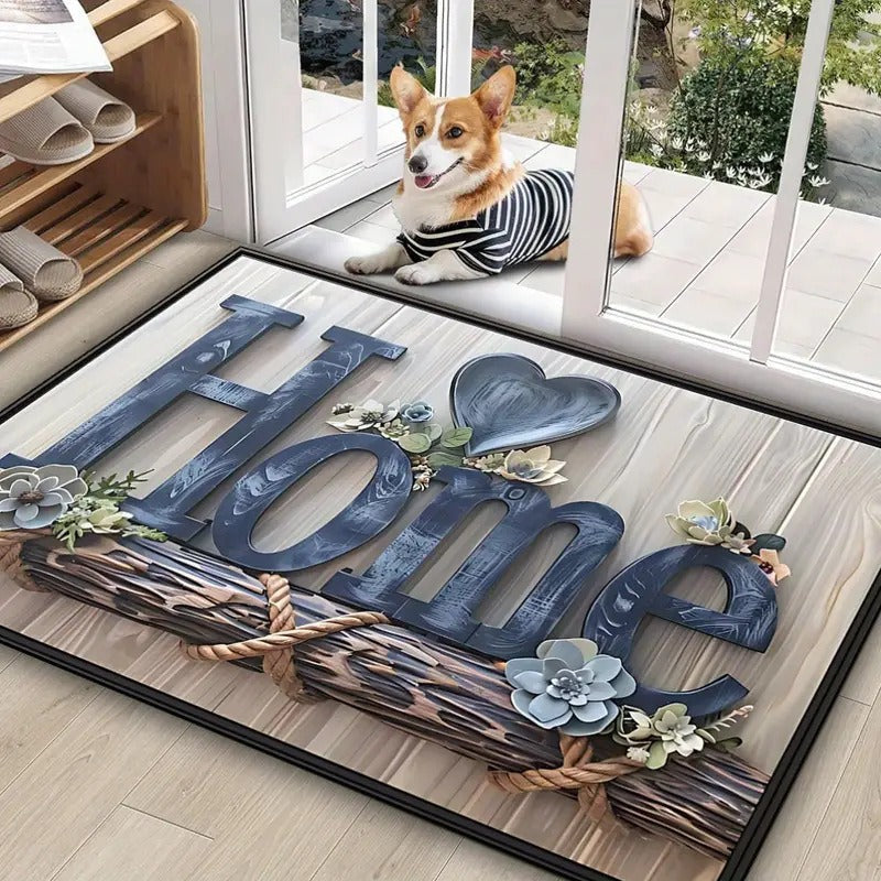 Cartoon-Themed Doormat