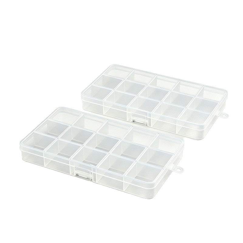 Compact Multi-Compartment Storage Case Acalora