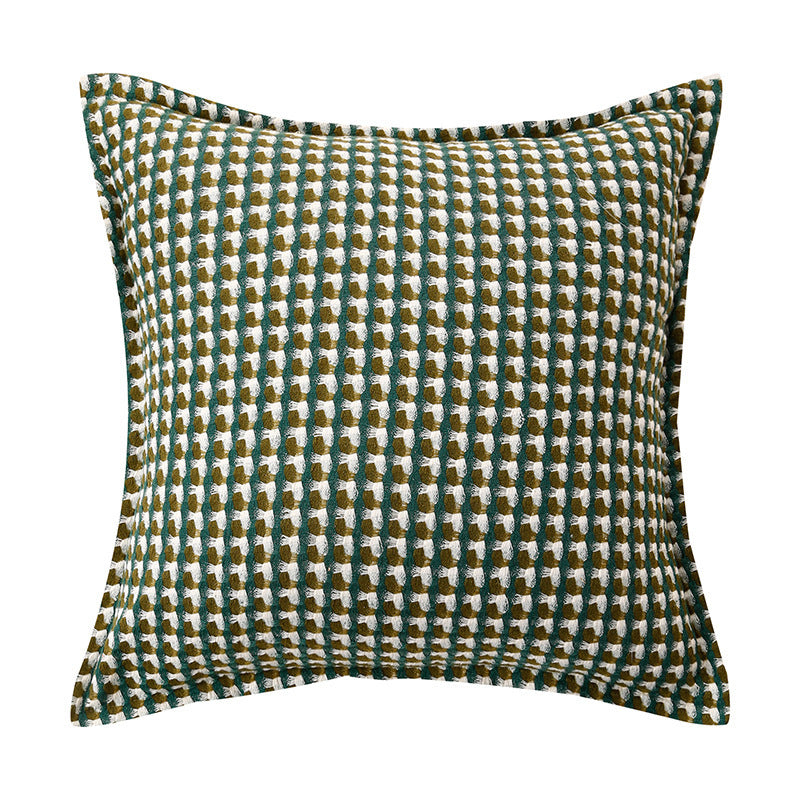 Decorative Geometric Patterned Cushion
