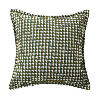 Decorative Geometric Patterned Cushion