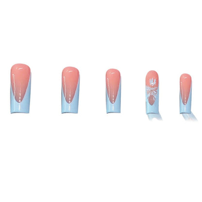 Artistic Press-On Nail Design Acalora