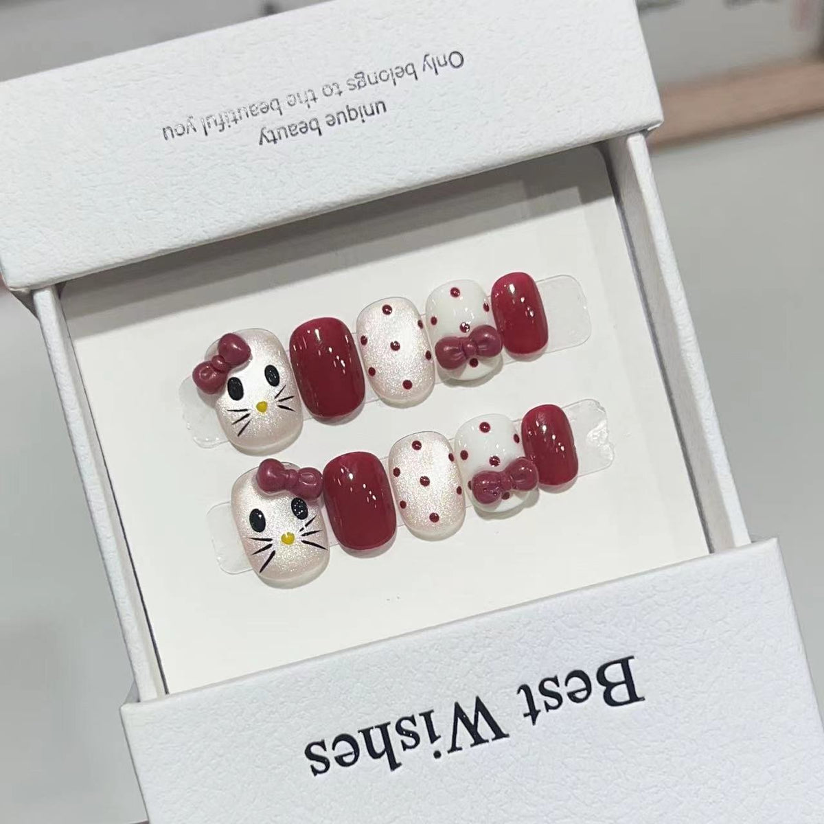 Cartoon Character Themed Nail Art Set Acalora