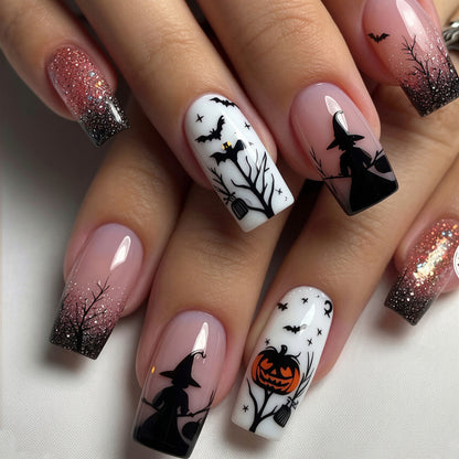 Themed Halloween Nail Art Design Acalora