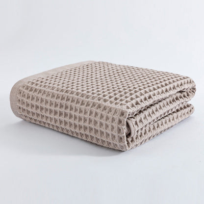 Ladies' Waffle Fabric Bath Towel Karnz
