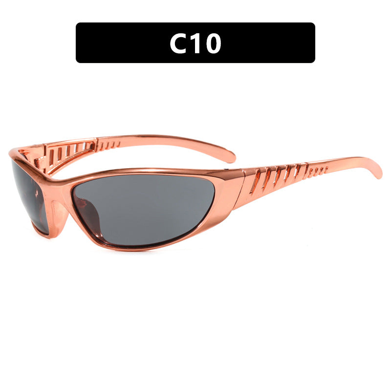 Women's Sporty Sunglasses with aerodynamic design and polarized lenses Karnz