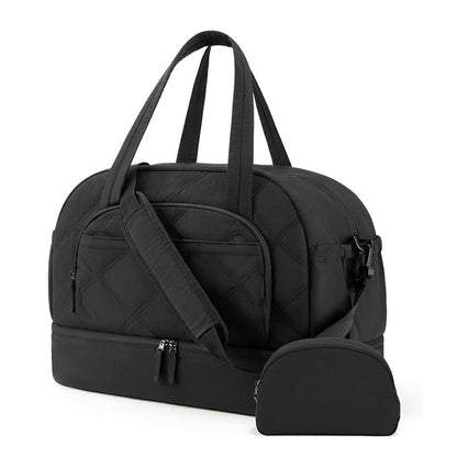 Quilted Multi-Functional Travel Duffle Bag Acalora