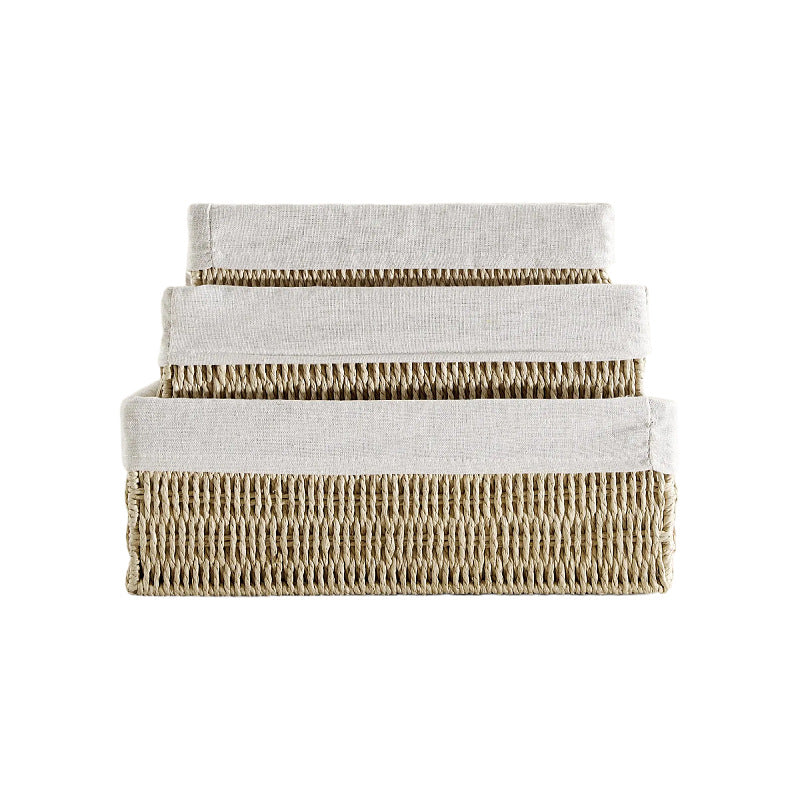 Natural Woven Storage Tray Acalora