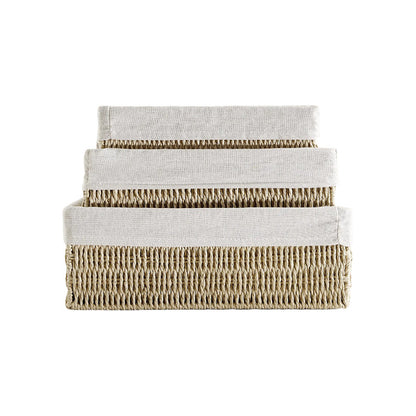 Natural Woven Storage Tray Acalora