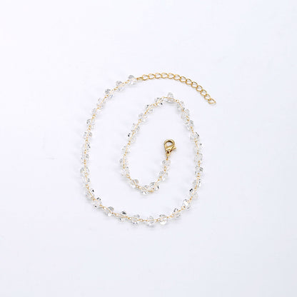 Elegant Crystal Eyewear Chain Acalora